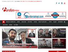 Tablet Screenshot of burdurgundem.com